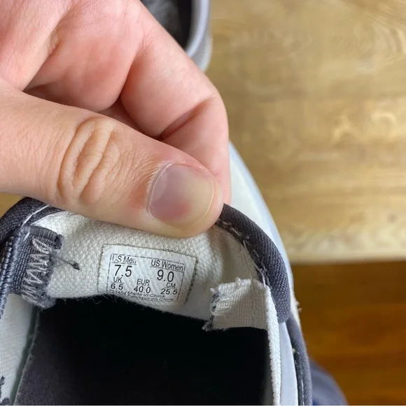 Vans Classic Slip On Mix & Match Sneakers Black and White Women 9 Men 7.5 - Picture 9 of 9